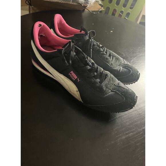 Puma Speeder Women’s Sneakers - Black & Pink - Picture 4 of 11